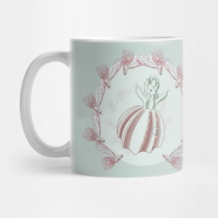 Succulent Sprite - red grafted cactus Mug